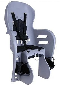 CADEIRINHA TRASEIRA FUN BIKE CINZA
