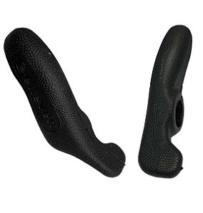 BAR END PLASTICO PRETO ELLEVEN