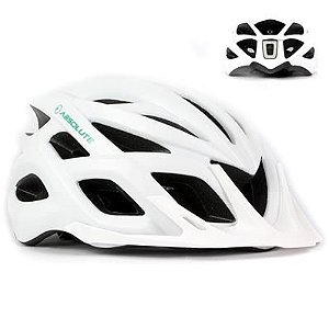 CAPACETE ABSOLUTE LUNA FLASH BCO/VDE,M