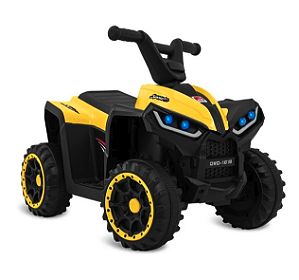 Quadriciclo Elétrico Bandeirante Mini ATV Sport 105 6V Amarelo