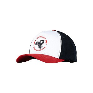 BONE ASW RR PRETO BRANCO VERMELHO  Ean :7908377174863