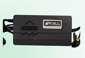CARREGADOR 3.5A BAT LITIO MCN 36V - BOTTLE pino P4