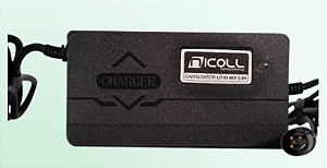 CARREGADOR 3.5A BAT LITIO MCN 48V - FISH