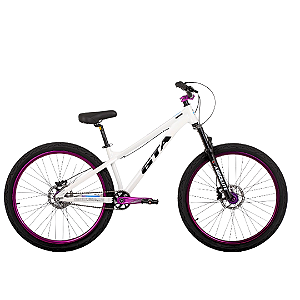 BICICLETA 26 GRAVITY AL DISC FREERIDE GTA BRANCO