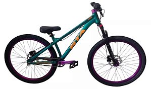 BICICLETA 26 GRAVITY AL DISC FREERIDE GTA VERDE