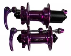 CUBO D/T ALU 36F DISC FREE C/BLOC E ROL GTA ROXO