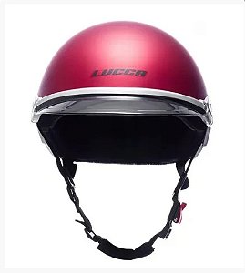 Capacete Lucca Eletric Matt Cherry Tam.:56