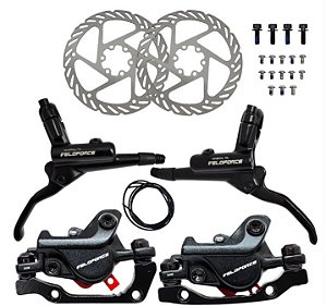 FREIO A DISCO HIDRÁULICO 900X1700MM + 2 ROTORES PRETO