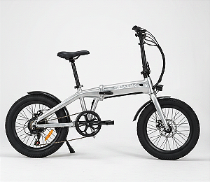 BICICLETA ELETRICA SPARK01 PRATA SEMINOVA