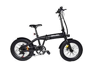 BICICLETA ELETRICA SPARK01 PRETA SEMINOVA