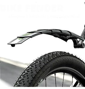 PARALAMA MTB DIANT+TRÁS AJUSTÁVEL PRETO