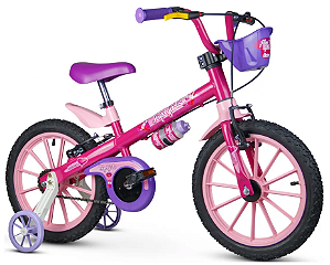 BICICLETA ARO 16 TOP GIRLS FEM ROSA