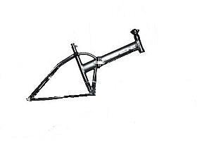 Quadro Fat Bike Elétrica Eco Zone Aro 20