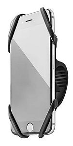 SUPORTE DE CELULAR SILICONE PRETO
