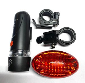 FAROL E LUZ TRASEIRA 5 LED