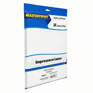 Papel Vegetal A4 90g Masterprint Natural - Kit 200 Folhas