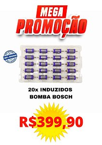 Kit 20x Induzido Universal Bomba Bosch Gasolina - 1584010833