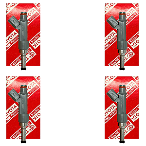 Kit 4x Bico Injetor Toyota Corolla 2.0 Flex 11/ - 2325037030