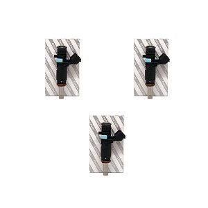 Kit 3x Bico Injetor Renault Kwid/logan/sandero 17/ 1.0 -166003188r