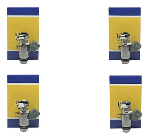 Kit 4x Bico Injetor Marea / Brava - Iwp006
