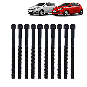 Kit 10x Parafuso Cabeçote Hb20/i30/soul 1.6 - 22321-2b700