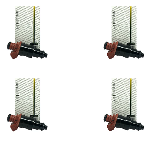 Kit 4x Bico Injetor Golf Gl 1.8 Mi Glx 2.0 Audi -037906031af
