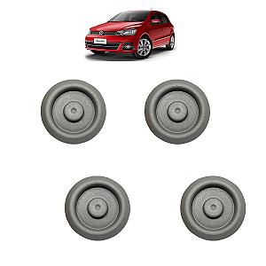 Kit 4x Tampão Assoalho Vw Fox/gol/saveiro 04/ - 90964902