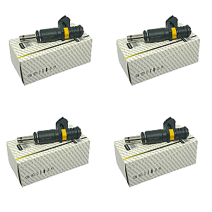 Kit 4x Bico Injetor Renault Duster 1.6 2018 - 166008992r