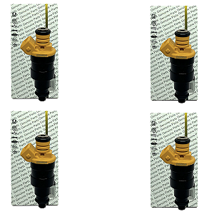Kit 4x Bico Injetor Golf Glx Gti 2.0 Gasolina - 037906031ae
