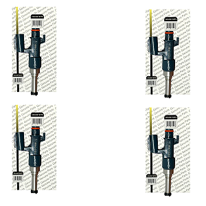 Kit 4x Bico Injetor Corolla Cross 2019/2021 - 2320929155