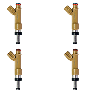 Kit 4x Bico Injetor Toyota Corolla 1.8 09/15 - 232500t020