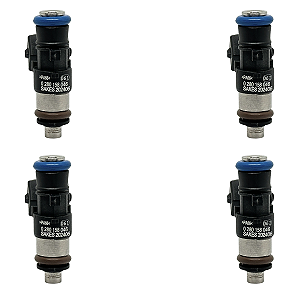 Kit 4x Bico Injetor Renault Clio/sandero 1.0 04/ 0280158046