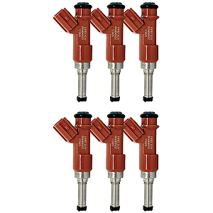 Kit 6x Bico Injetor Toyota Camry/rav4/lexus Rx350 05/11 -232500p040