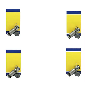 Kit 4x Bicos Injetores Gol Parati Polo Classic 1.6 1.8 Mi  IWP044