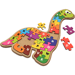 QUEBRA- CABEÇA ALFABETICO DINOSSAURO G