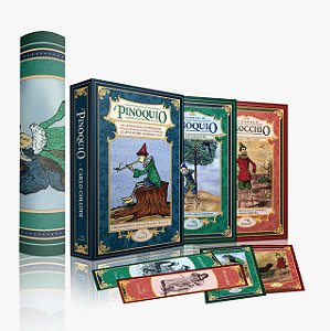 Box Pinóquio – As aventuras de Pinóquio  Edição bilíngue
