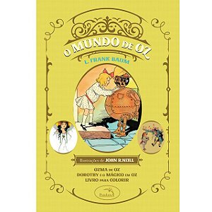 Box - O Mundo de Oz: Ozma de Oz + Dorothy e o Mágico em Oz + Livro para colorir