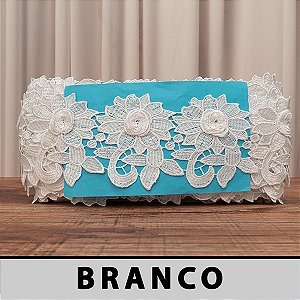 OFERTA - Renda Guipir 3D Branca JT-3428 (10,0cm - 13,70m)