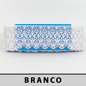 Renda Guipir Branca OR-52490 (8,0cm - 13,70m)