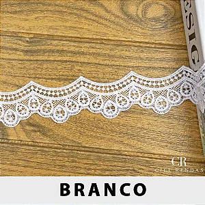 Renda Guipir Branca CH-8016 (5,5cm - 13,0m)