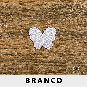 Aplicação Guipir Branco CH-3903 (3,0cm - 2,5cm)(6 peças)