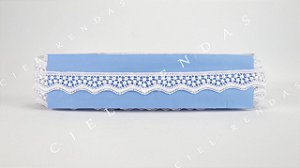 Renda Guipir Branca LA-100015 (2,5cm - 13,70m)