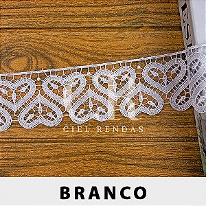 Renda Guipir Branca CH-3524 (5,5cm - 13,70m)