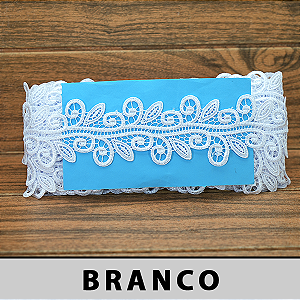 Renda Guipir Branca CH-2069/G (6,5cm - 13,7m)