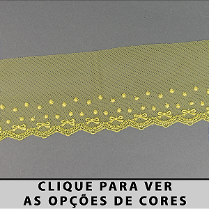 Tule Bordado CH-3156 (9,0cm - 13,70m)