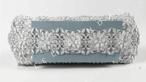 Tule Bordado CH-1452/D (5,5cm - 9,0m)