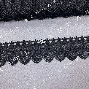 Renda Guipir Preto OR-52594/C (5,5cm - 13,70m)