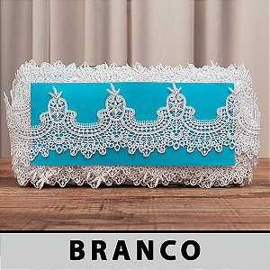 OFERTA - Renda Guipir Branca CH-3245 (7,5cm - 13,70m)
