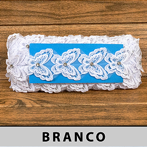 Tule Bordado Branco 3D CH-3427 (6,0cm - 12,80m)
