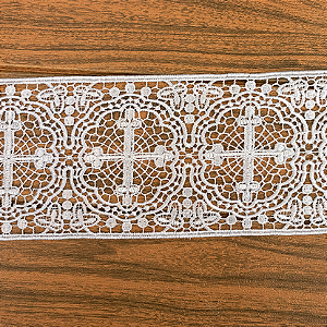 Renda Guipir Litúrgica CH-4637 (14,0cm largura)